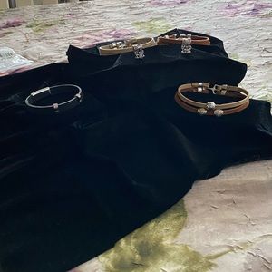 These are leather bracelets for both men & women